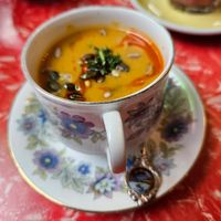 Small soup at The Shroom Room in Christchurch