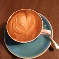 Coffee  at The Shroom Room in Christchurch