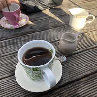 Coffee at The Shroom Room in Christchurch