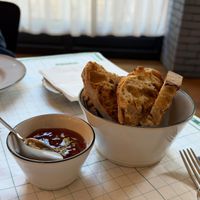 Toast at Cafe Stamba in Tbilisi