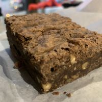 Banana walnut brownie   at Cafe 53 in Chicago