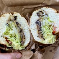 Avocado and artichoke sandwich   at Cafe 53 in Chicago