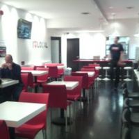 Inside at Krave Burger in Halifax