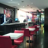 Inside at Krave Burger in Halifax