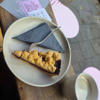 Zwetschgenkuchen at Margarete Café in Hamburg
