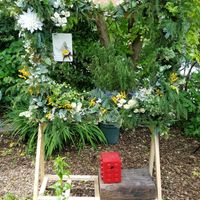 Cafe garden at Cafe Sora in Jogasaki