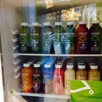 Cold case at Greenleaf Juicing Company - Pioneer Square in Portland