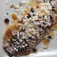 power pancakes at Juice and Java in Miami Beach