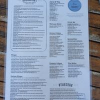 Menu at Juice and Java in Miami Beach