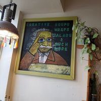 You are so smart for eatting here! at Juice and Java in Miami Beach