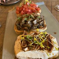 Bruschettas  at Org Bistro in Rio De Janeiro
