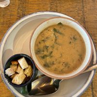Seasoned tofu soup  at Org Bistro in Rio De Janeiro