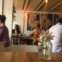 cute interior at Org Bistro in Rio De Janeiro