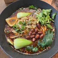 Little noodles (specify vegan), very spicyy  at Little Noodle Hut  in Vienna