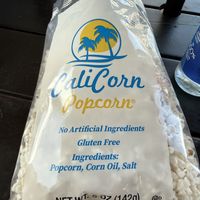 Popcorn only 3 ingredients and super tasty!   at Element 8 Cafe in San Diego