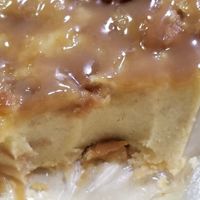 Vegan Bread Pudding! at BBQ4Life in Boise