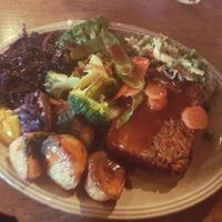 Nut roast carvery at The Jolly Farmer in Guildford
