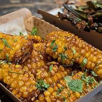 Sweetcorn ribs at Urban Tadka in Worthing
