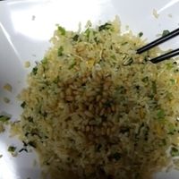 Rice with vegetables and egg at Veggie Macau in Macau