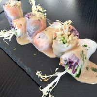 Rice rolls at Veggie Macau in Macau