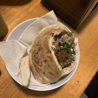 Sandwich  at Falafel Nessya in Playa Del Carmen