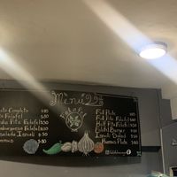 Menu  at Falafel Nessya in Playa Del Carmen