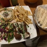 Vegan Plate  at Falafel Nessya in Playa Del Carmen