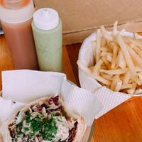   at Falafel Nessya in Playa Del Carmen