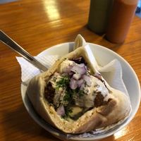   at Falafel Nessya in Playa Del Carmen