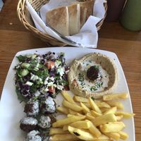   at Falafel Nessya in Playa Del Carmen