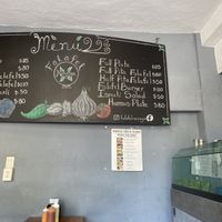Menu  at Falafel Nessya in Playa Del Carmen