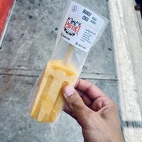 Paleta de mango y coco  at Falafel Nessya in Playa Del Carmen