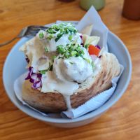 Falafel Pita, so good (01/2025) at Falafel Nessya in Playa Del Carmen