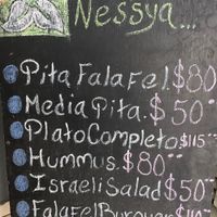 Falafel Nessya. Agosto 2019. Simple y muy rico! at Falafel Nessya in Playa Del Carmen
