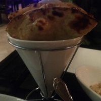 Whole wheat roti (vegan) at Karma in Sandy