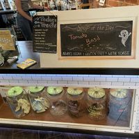 Delicious vegan soup  at The Gallery - Coffee House & Bistro in Charlottetown