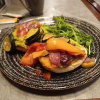 Vegetable muffin at MAN - The Belle Vue - T2 in Manchester