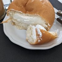 Oat original cream bun at The Bread Blue - Nogosan in Seoul