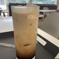 Iced vanilla lattee   at The Bread Blue - Nogosan in Seoul