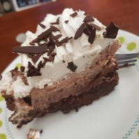 Chocolate coconut cream pie at Karma Baker in Westlake Village