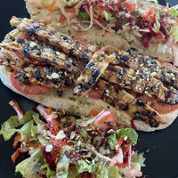 Tempeh Baguette Breakfast  at Akasha Home Restaurant in Koh Phangan