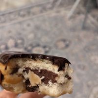 Double chocolate filling at Donaccino in Dubai