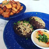 Maha’s delicious vegan offers! at Maha's Fine Egyptian Cuisine in Toronto