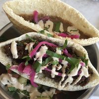 Foole & taameia  at Maha's Fine Egyptian Cuisine in Toronto