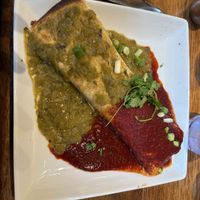   at Cafe Pasqual's in Santa Fe