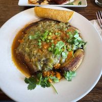   at Cafe Pasqual's in Santa Fe