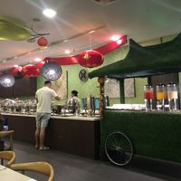 layout at Sky Hotel Kota Kinabalu - Green Table in Kota Kinabalu