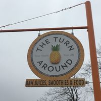 Look for this sign on side of street at The TURN Around in Cookeville