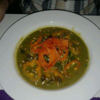 Raw Green Coconut Curry at Painted Elephant in Newcastle Upon Tyne