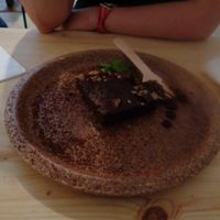 chocolate brownie  at Coca Sova in Dublin